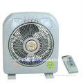 12" Remote control Desk Fan,rechargeable fan ,emergency fan with LED light XTC-1225B